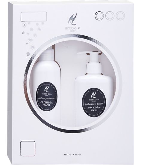 Черная орхидея, набор парфюм для стирки и спрей для текстиля, Hypno Casa