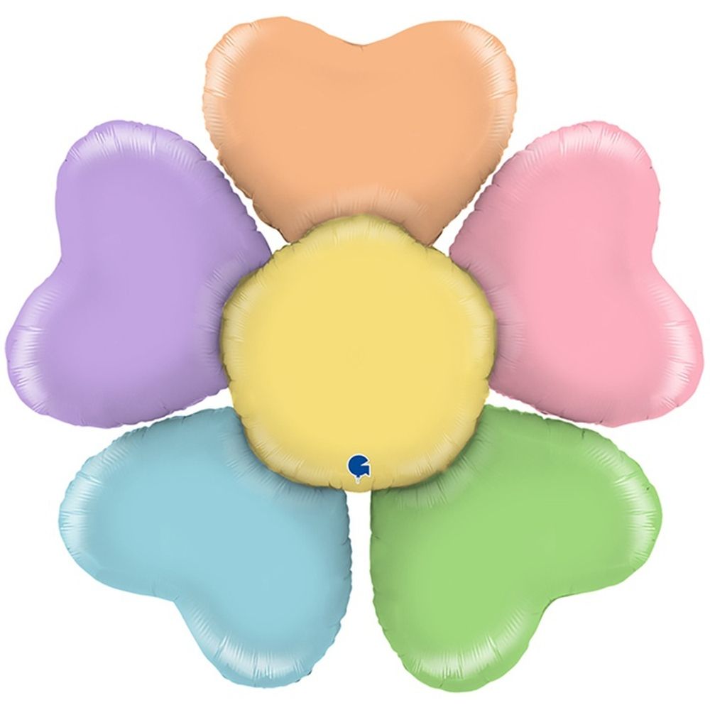Фигурный шар с гелием в виде цветик семицветика
