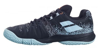 Женские  кросовки для Padel Babolat Sensa Woman - black/tanager turquoise