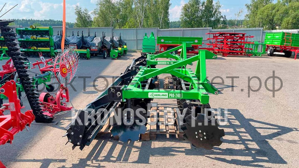 Борона дисковая Kerland | Керланд PRO 2400 (2,4 м)