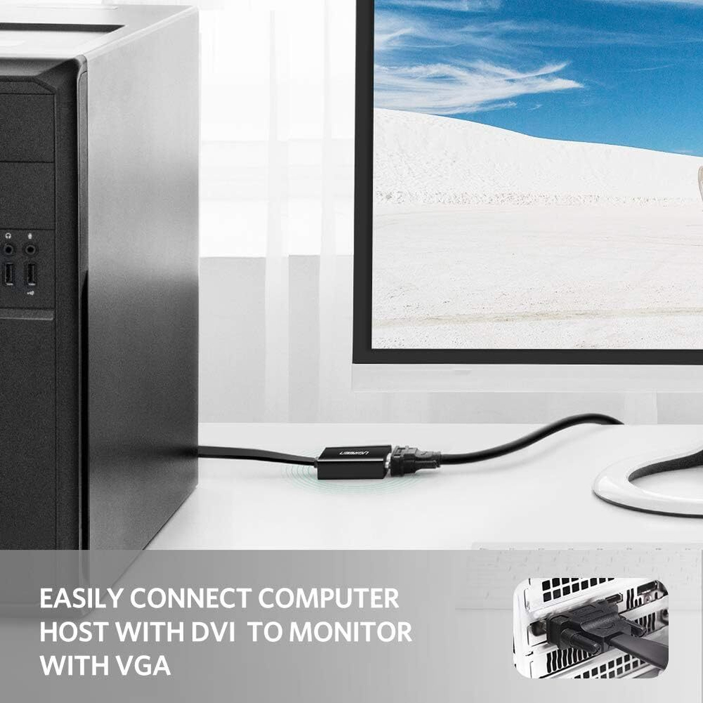Конвертер DVI-D на VGA adapter UGREEN 40259