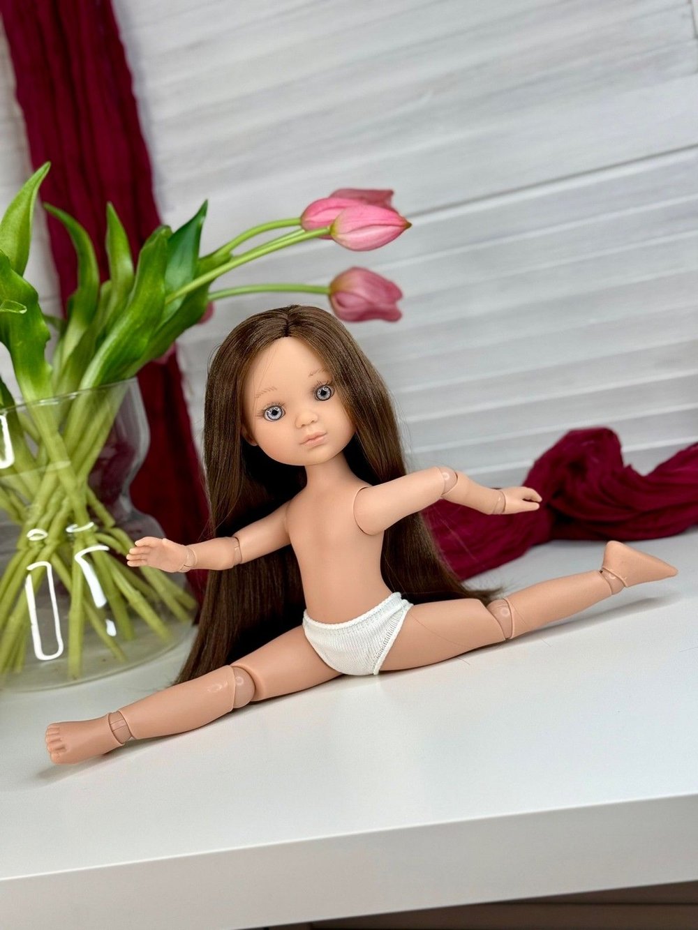 Кукла BERJUAN виниловая шарнирная 35см Ева (4820A6)