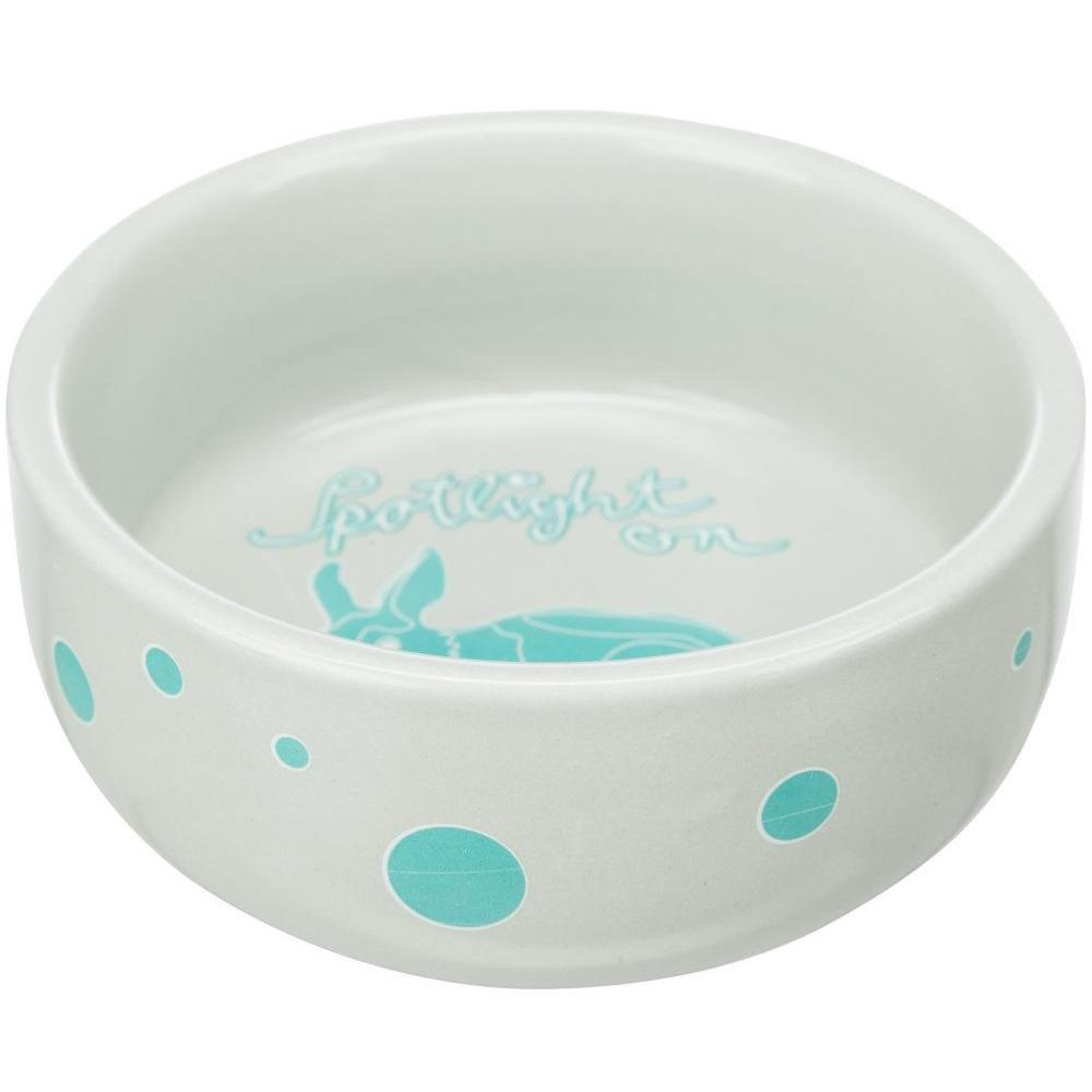 Миска "Комические кролики", керамика, 11 см, 250 мл