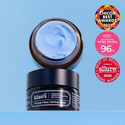 DEAR, KLAIRS Крем регенерирующий, успокаивающий с пептидами и центеллой Midnight Blue Calming Cream (30 мл)