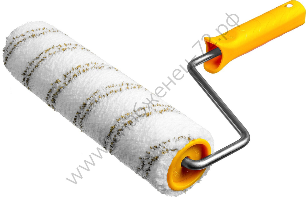 STAYER МИКРОВОЛОКНО 48 мм, 240 мм, Малярный валик с ручкой, PROFESSIONAL (0341-24)