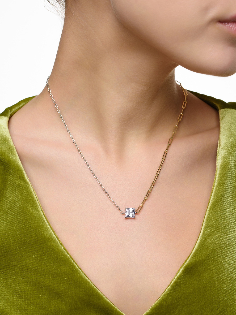 Колье "Square" Bicolor