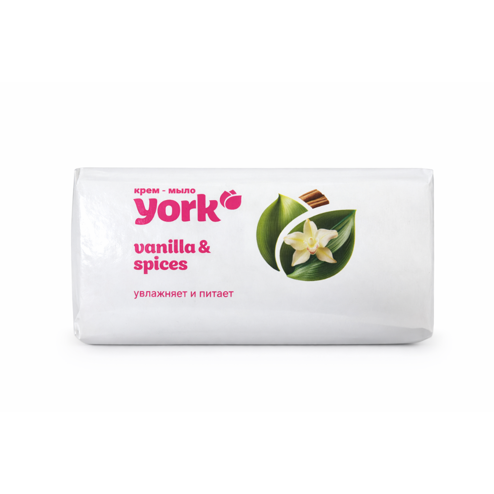 Крем-мыло YORK Vanila&spices 150 гр