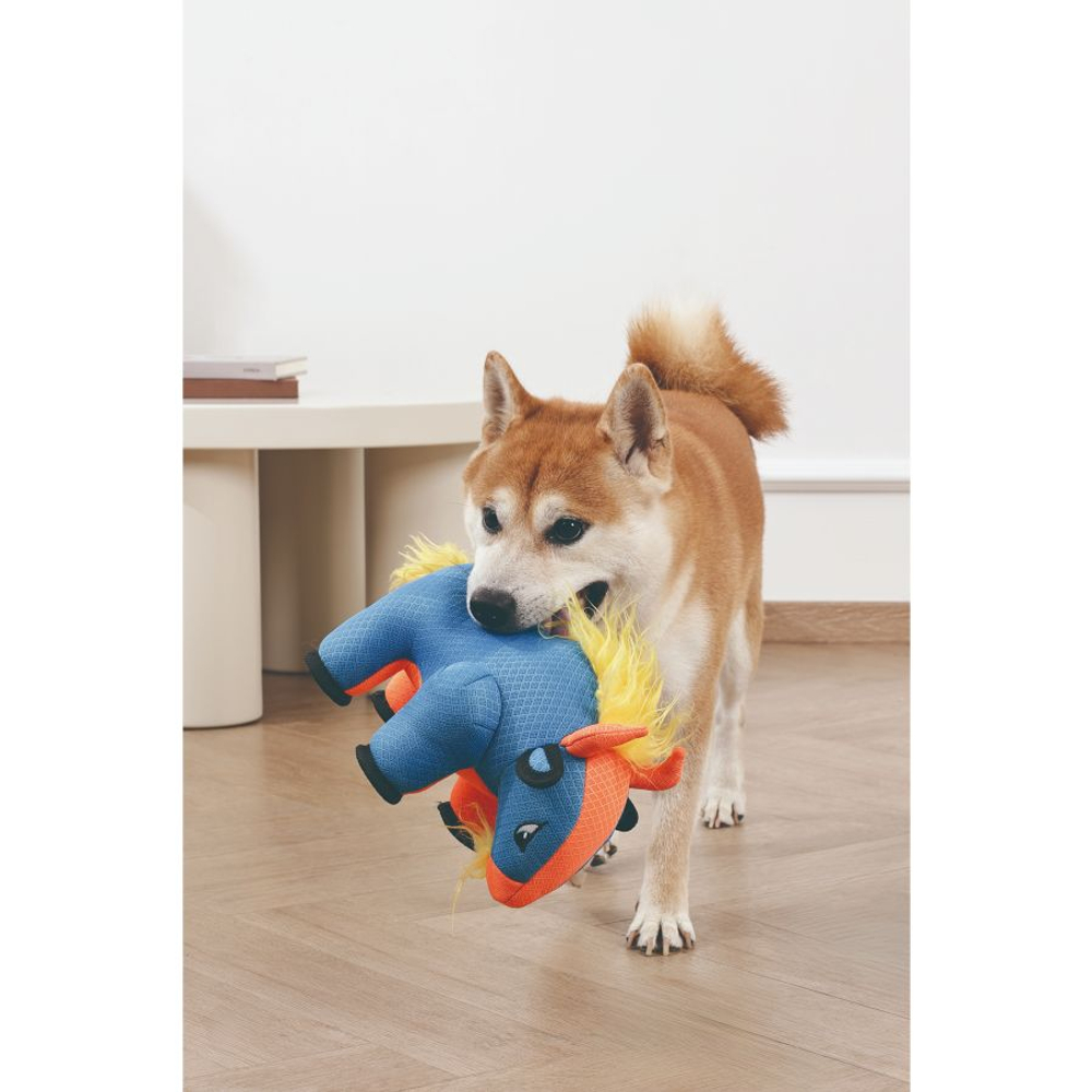 Игрушка для собак M-PETS MEGA мягкая суперпрочная Лев, 25x14x18 см