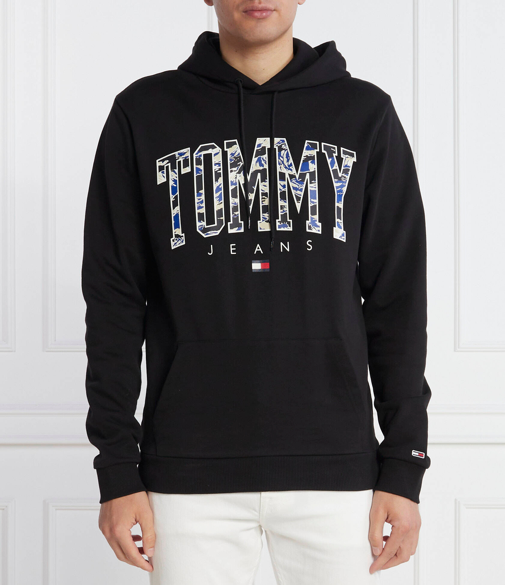 Худи CAMO NEW VRSTY Tommy Jeans - черный(DM0DM17810)
