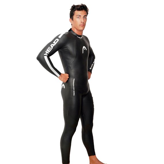 Гидрокостюм Head Black Marlin 4/3/1,5мм гладкий внешн./нейлон внутри 4 мм