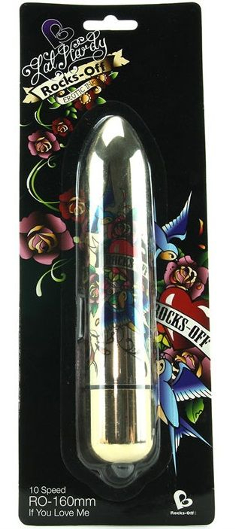 Золотистый вибратор If You Love Me - 16 см. (Цвет: золото)