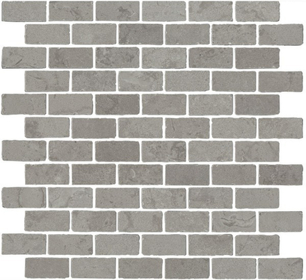 Декор Про Лаймстоун Антика 1 мозаичный серый матовый (MBD009)