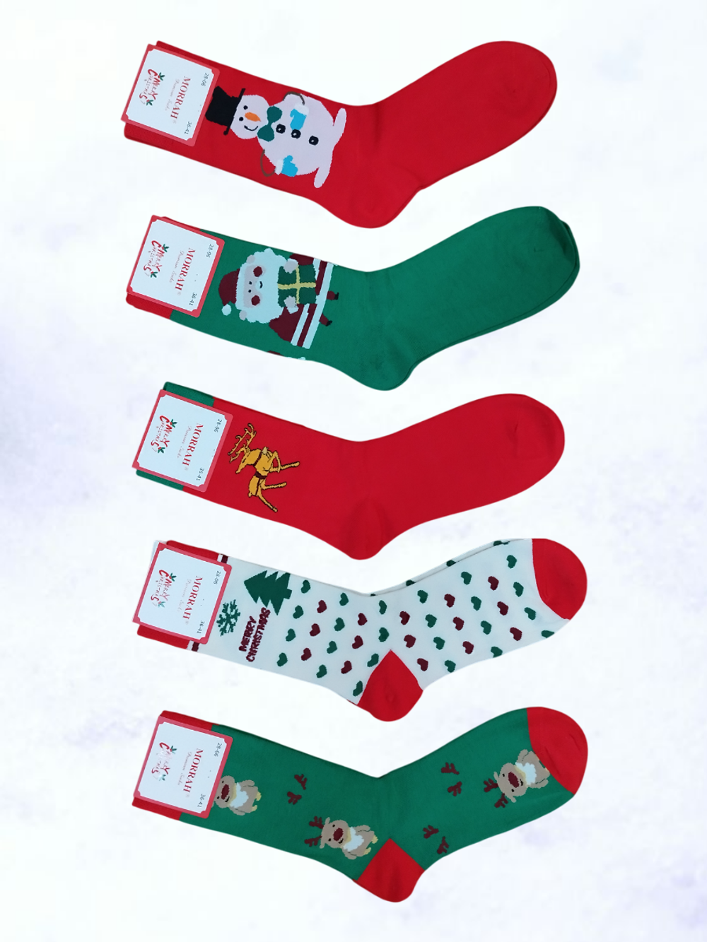 28-06 Носки женские новогодние Morrah (36-41)