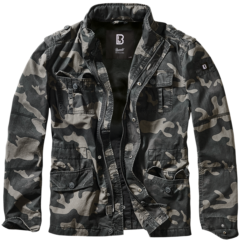 Brandit BRITANNIA JACKET darkcamo