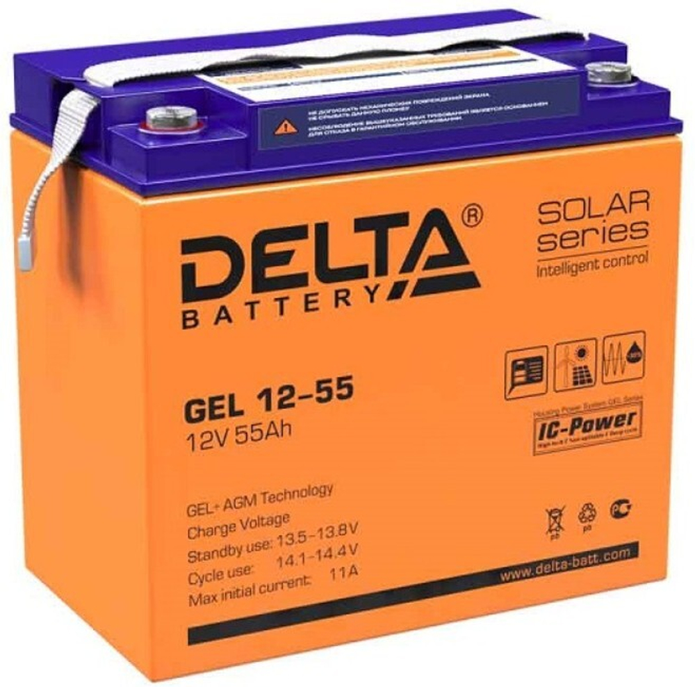 Батарея  Delta GEL 12-55