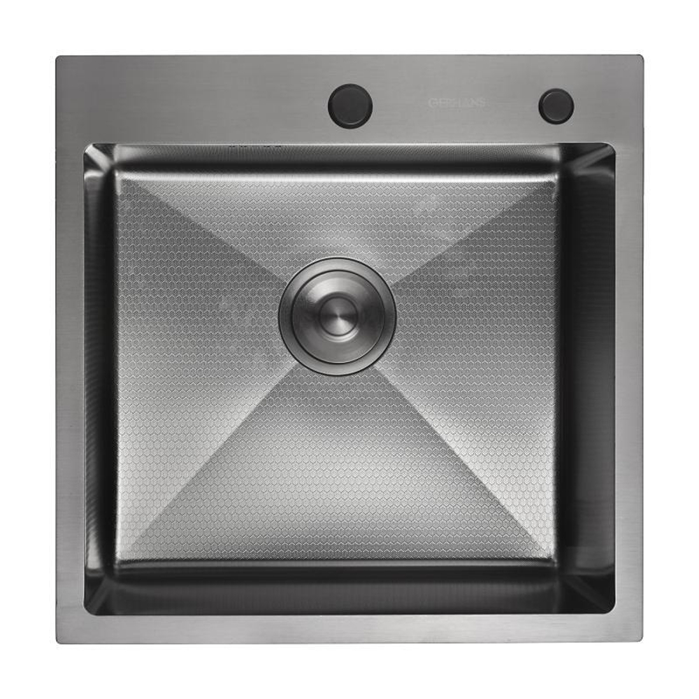 Кухонная мойка премиум GERHANS K35050BD графит