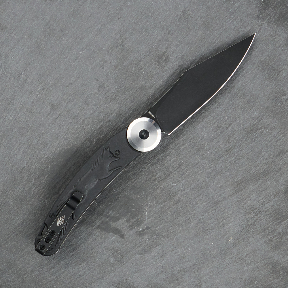 Нож складной Перемен Лисичка (blackwash)