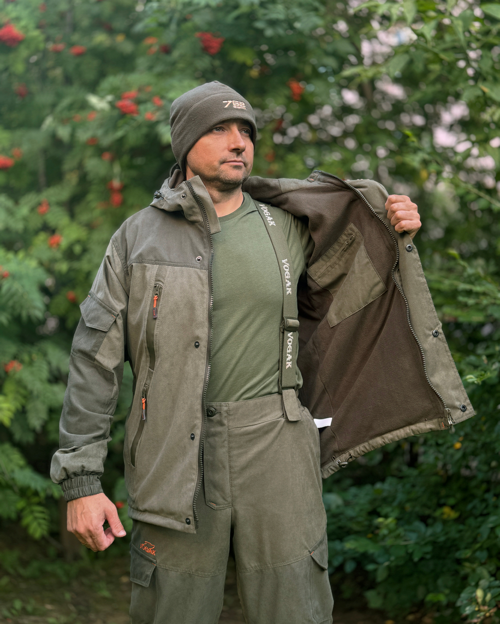 Демисезонный костюм Фаворит -5 Исландия на флисе, олива