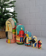 Матрёшка 5м 18см Кандинский-Малевич