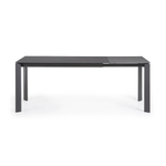 Стол Atta 140 (200) x90 антрацит керамика