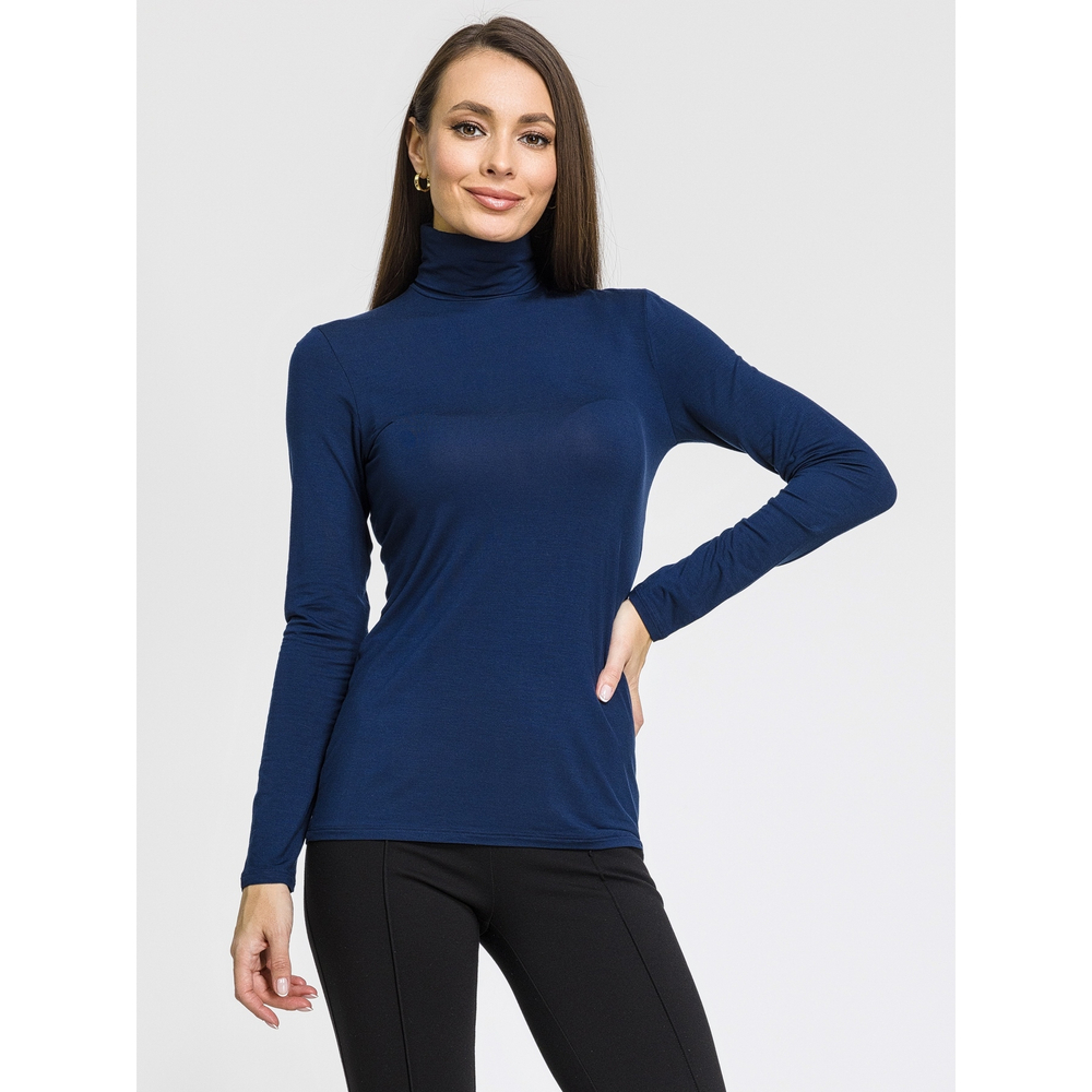 Женский джемпер темно-синий OROBLU Perfect Line VOBT01644