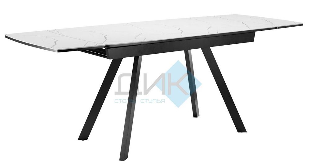 Стол DikLine US120 опоры чёрные