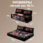 Бескаркасный диван кровать раскладной "MARVEL"