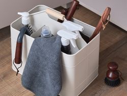 Органайзер для моющих средств Irmel, молочный