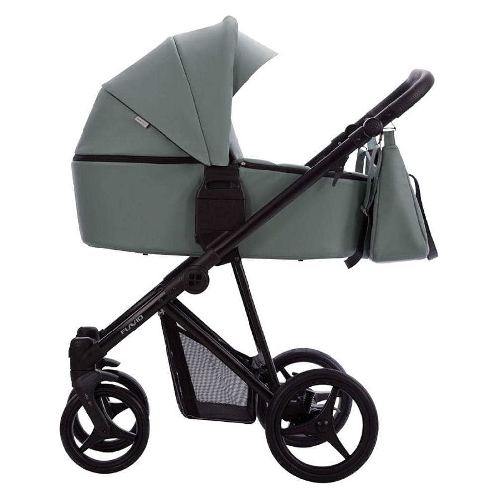 Детская коляска Bebetto Flavio Pro 2 в 1 09 шалфей кожа