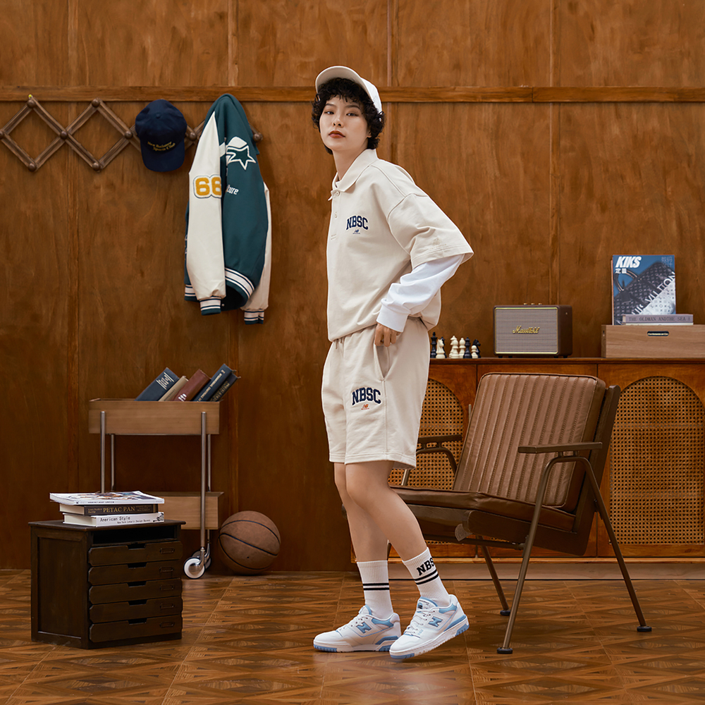 Кроссовки New Balance Nb 550 (Женская размерная сетка)