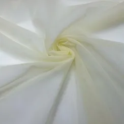 Бюстовая сетка неэластичная бледно-желтая, Lauma