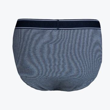 Мужские трусы слипы темно-синие с узором Tom Tailor 070538/1204 636