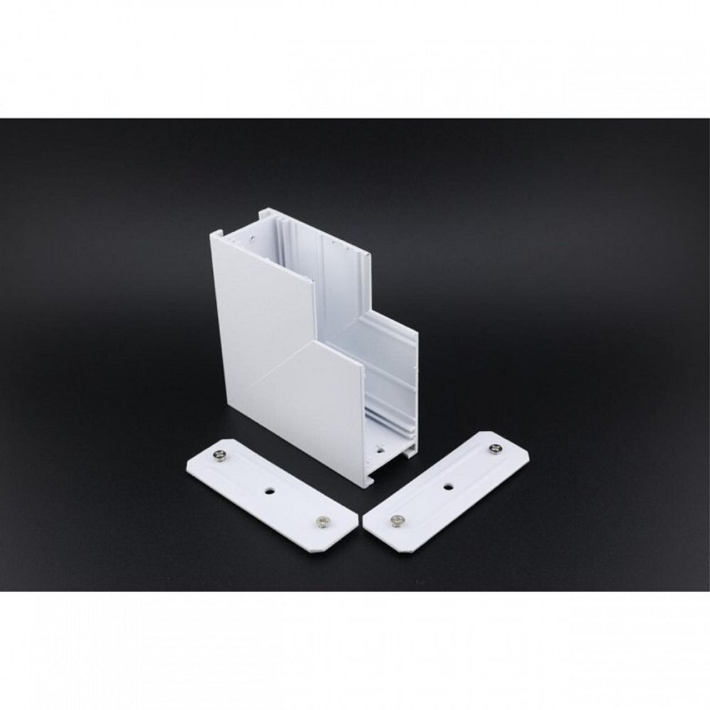 Соединитель угловой L-образный для треков накладных Aployt Magnetic track 220 APL.0282.10.04