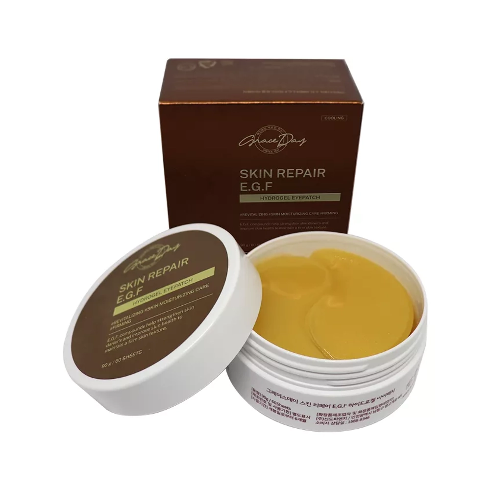 Патчи с E.G.F. Grace Day Skin Repair E.G.F Hydrogel Eyepatch, 60 шт