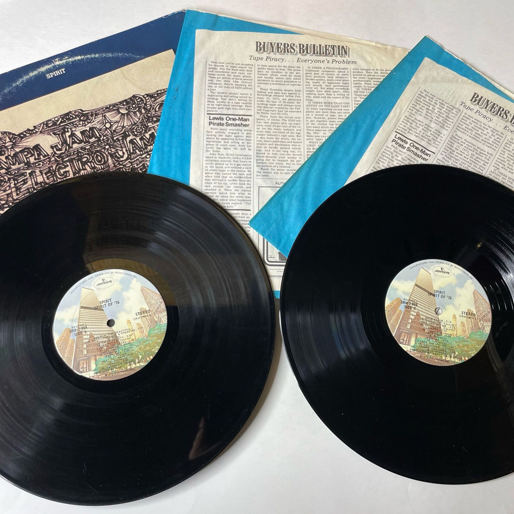 Винтажная виниловая пластинка LP Spirit Of 76 (USA 1975) Lady Of The Lakes