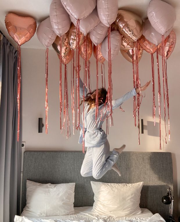 "Любовное приключение" (20 сердец с дождиком) №2284