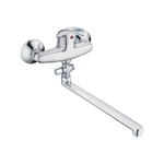 Смеситель для ванны и раковины 40к CN2103-2 CRON L-излив,  ХРОМ