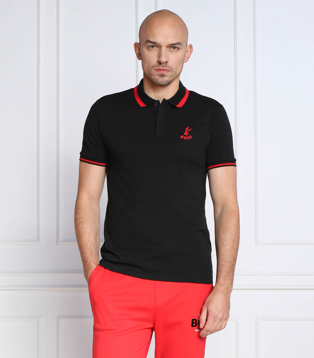 поло boss x looney tunes bun BOSS BLACK - черный(50485406)