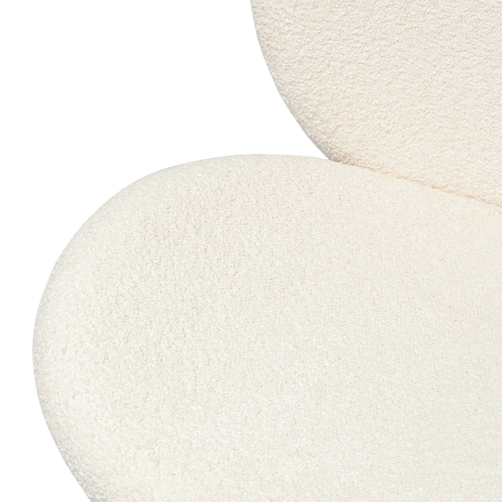 Стул bente, молочно-белый