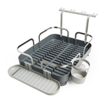 Сушилка для посуды Holster серая