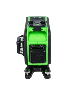 Лазерный уровень RGK PR-38G, 0,2 мм/м / 3х360 / зеленый луч (арт. 776066)