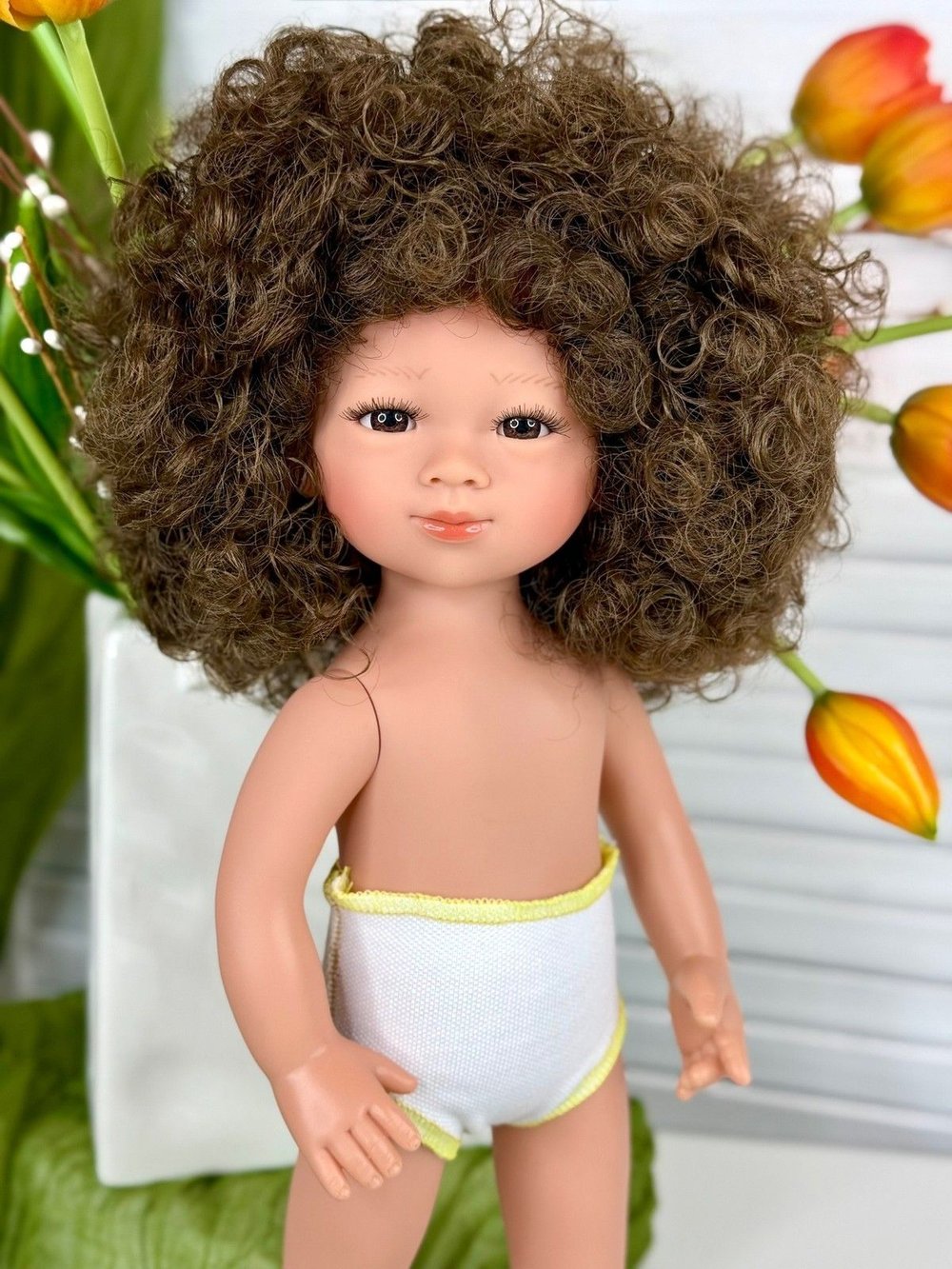 Кукла D Nenes виниловая 34см Celia без одежды (022334W)