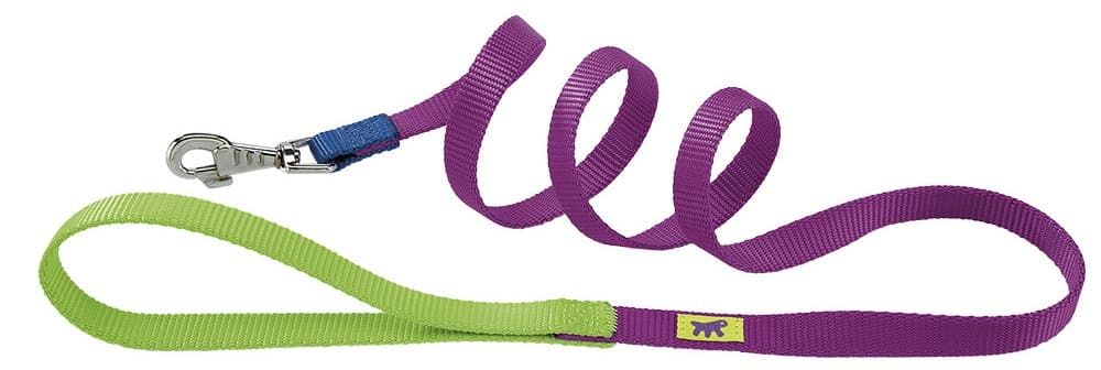 Поводок CLUB G15/120 COLOURS нейлон фиалковый