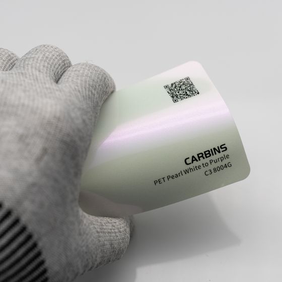 Веер образцов виниловой цветной пленки Carbins