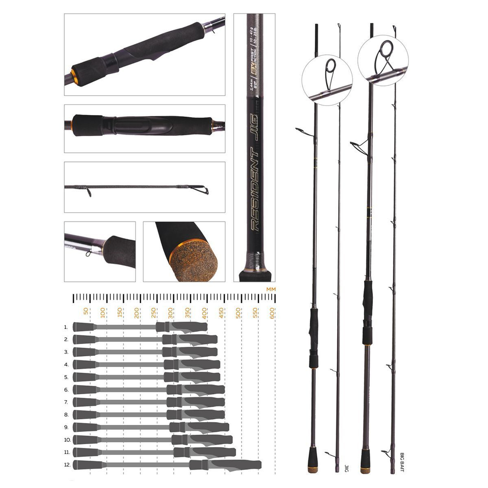 Спиннинг Maximus RESIDENT JIG 198ML 1,98m 4-21g