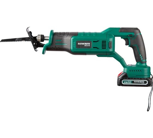 Пила сабельная аккумуляторная FAVOURITE OBS 21 RS 21В, 2/4Ач, бесщет. +1*4Ач +ЗУ(150001021+)