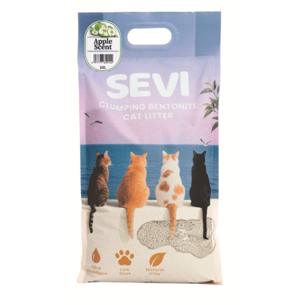 Наполнитель бентонит Sevi Яблоко 5 л