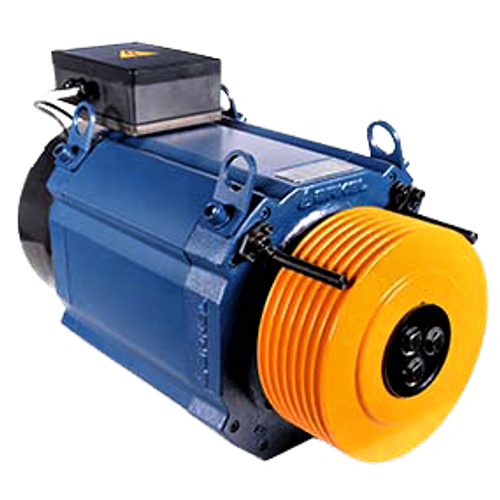 Безредукторный лифтовый двигатель ARS-C3-210-800-10 B-4,8 кВт-11,5А ARKEL