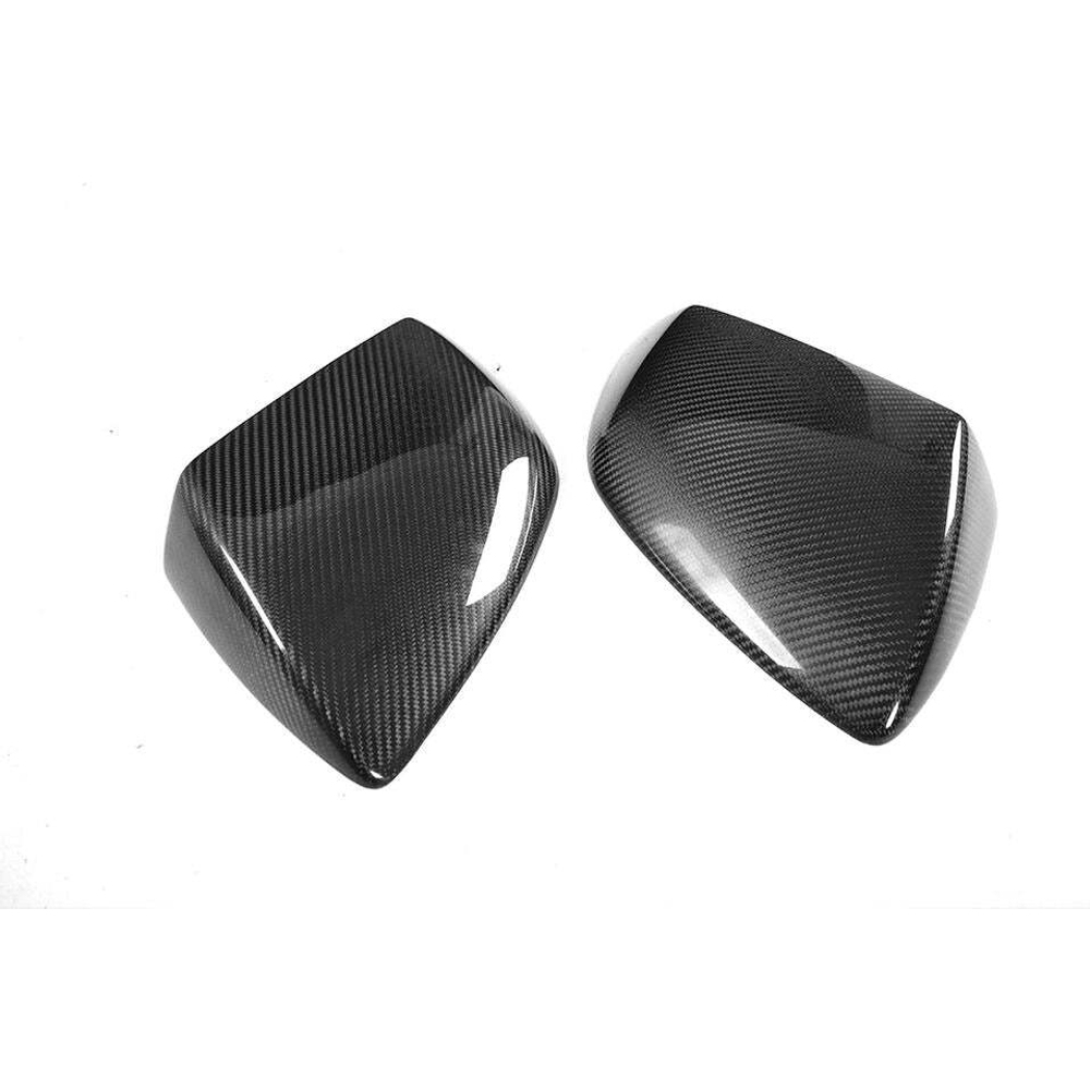 Карбоновые накладки на зеркала для Lamborghini Huracan LP600 LP610 Coupe 2015-2019 Ламборгини Хуракан