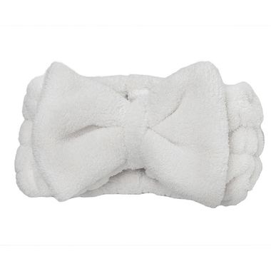 Повязка на голову-бант (белая) La and Te Kit gumwhite